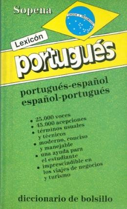 Sopena Lexicon Portugués - Diccionario De Bolsillo Portugués 