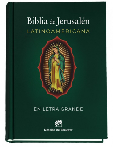 Biblia de Jerusalén latinoamericana en letra grande.