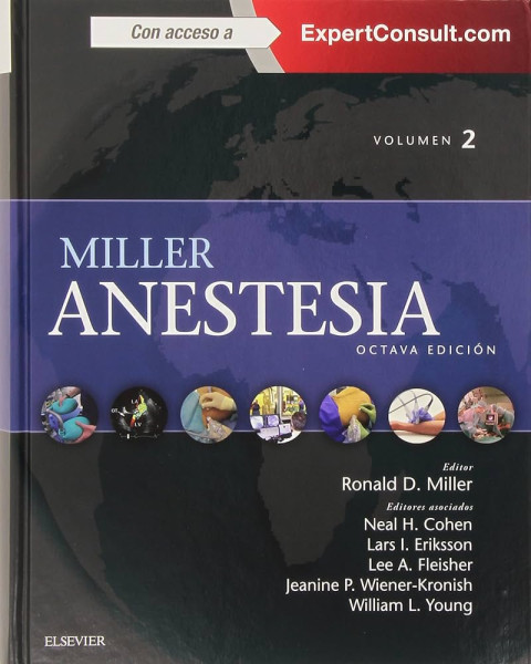ANESTESIA + EXPERTCONSULT. RONALD MILLER, 8 ED