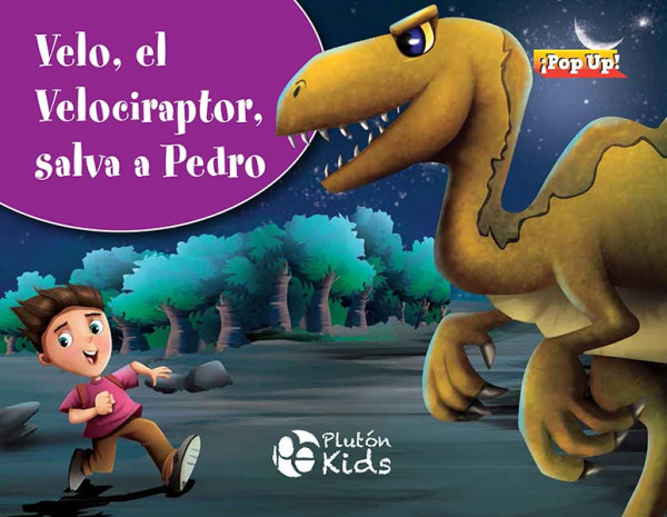 Velo, el Velociraptor salva a Pedro