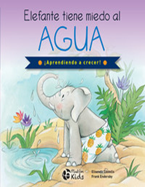 Elefante tiene miedo al agua