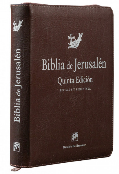 Biblia de Jerusalén manual 5ª edición - Con funda y cierre de cremallera