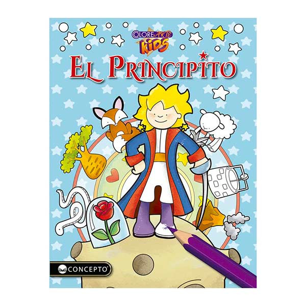 El Principito Colorearte kids 