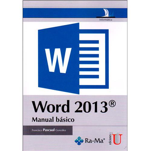 Word 2013. Manual básico.