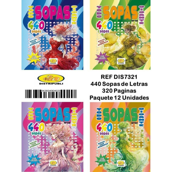 Sopas de letras (Letra grande)