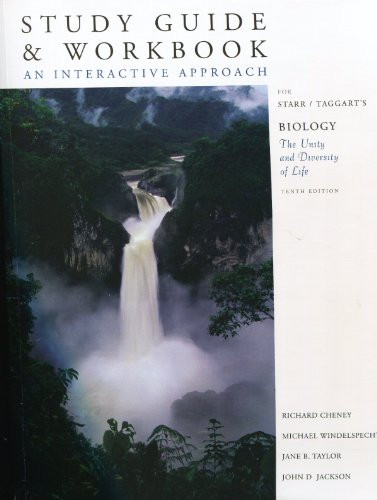 Guía de estudio y libro de trabajo: un enfoque interactivo para la biología: la unidad y diversidad de la vida
