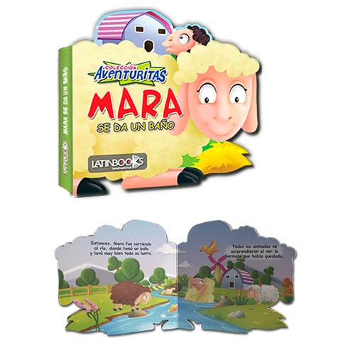 Mara se da un baño.