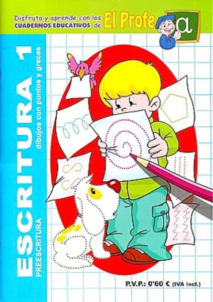 Cuaderno educativo de escritura N°1 El Profe